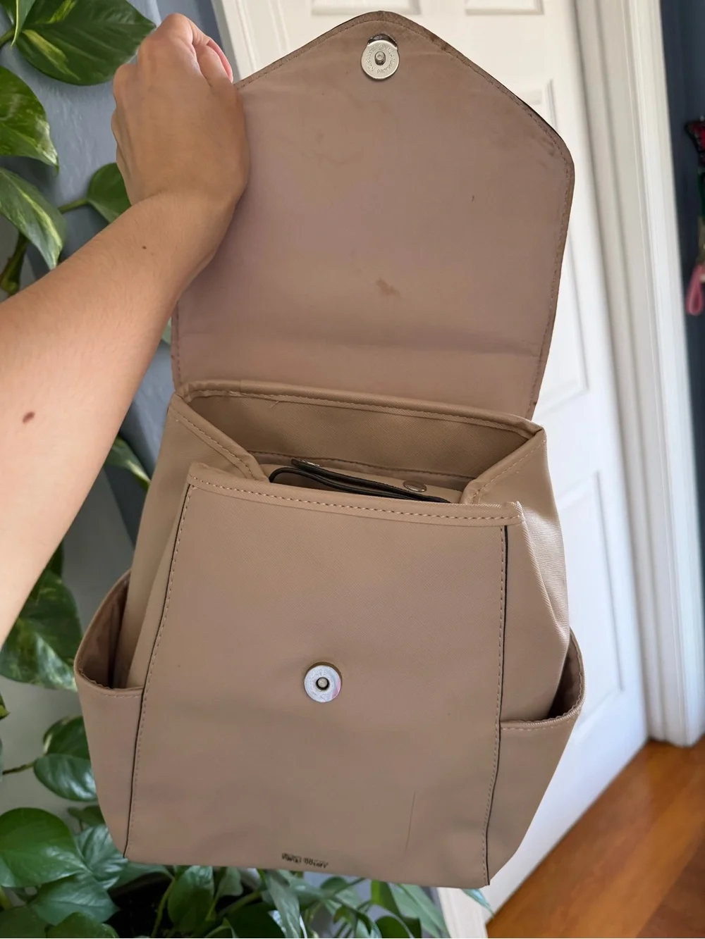 Nine West structured backpack